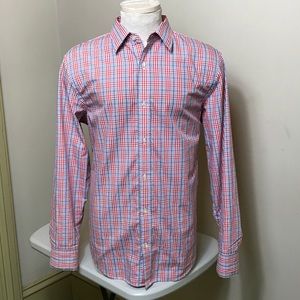 Banana republic plaid long sleeve shirt